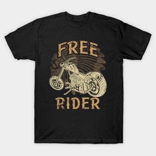 American Motorcycle Spirit Native Biker T-Shirt